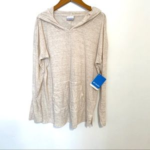 Columbia Heavenly Valley Hoodie Tan Sz XL NWT